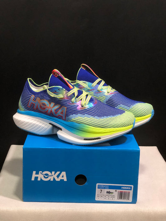 Hoka One One Cielo X1 Comfortable Casual Running Shoes Sneakers Navy