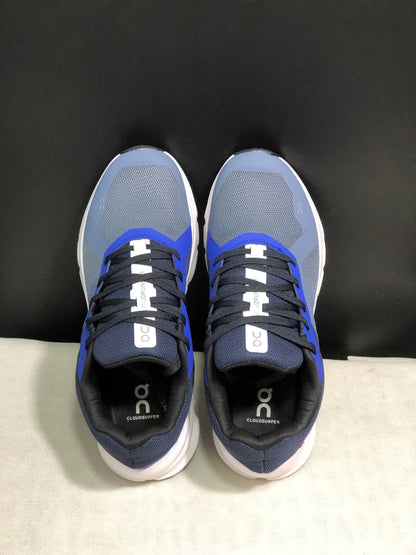 On Running Cloudrunner Anti-Slip Sports Running Shoes Haze Blue/White