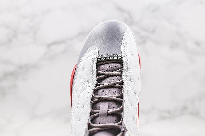 Nike Air Jordan 13 Retro GS 2014 Grey Toe Red White Sneakers