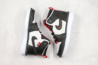 Nike Air Jordan 1 High React Black White Sneakers