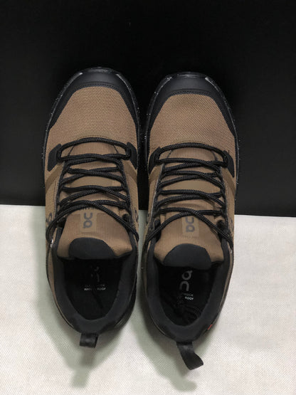 On Running Cloudrock Low WP Hiking Outdoor Shoes Brown/Black