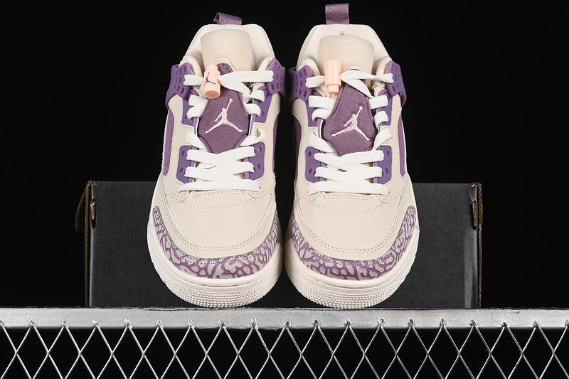 Nike Air Jordan Spizike Low Legend LightI Brown Violet Dust Sail Sneakers