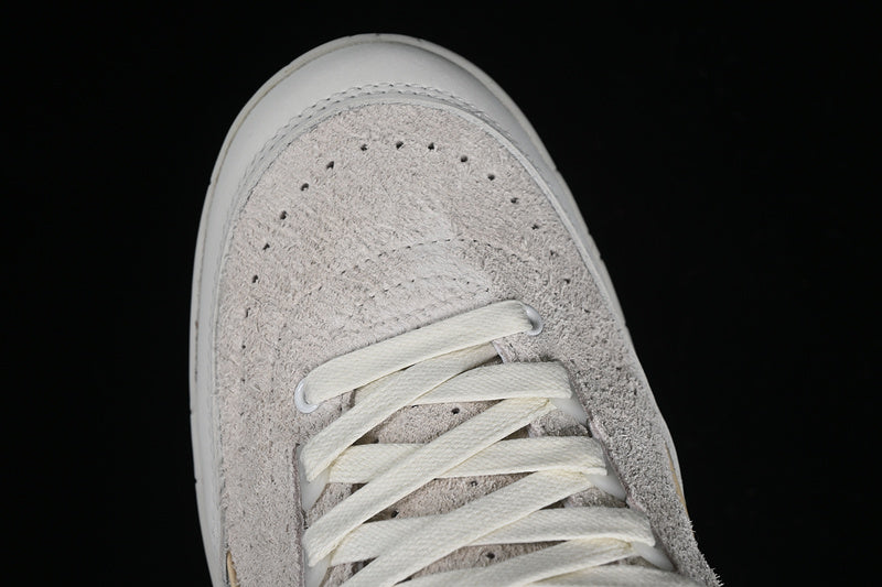 Nike Air Jordan 2 Low Orange Label Grey White Sneakers
