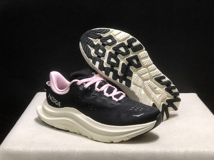 Hoka One One Kawana 2 Comfortable Casual Running Shoes Sneakers Black/White