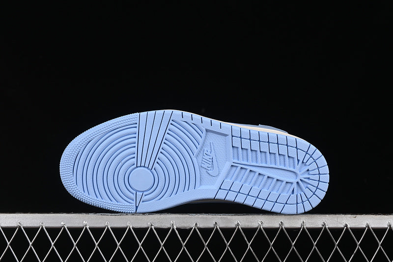Nike Air Jordan 1 Low OG SP Off-White Travis Scott Fragment Design White Blue Sneakers