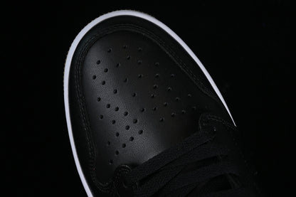 Nike Air Jordan 1 Low Brown Sole Black Sneakers
