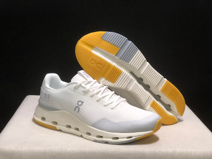 On Running Cloudnova Form 2 Fashionable Casual Running Shoes White/Ivory