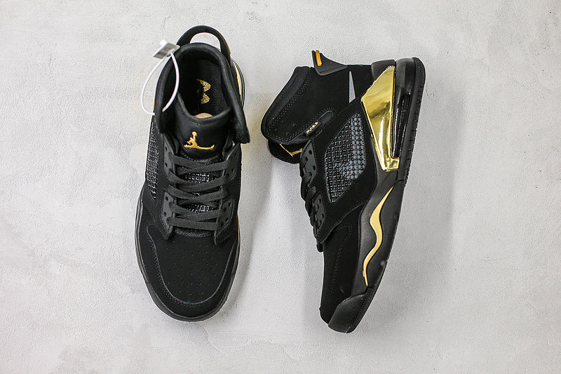 Nike Air Jordan Mars 270 Black Gold Sneakers