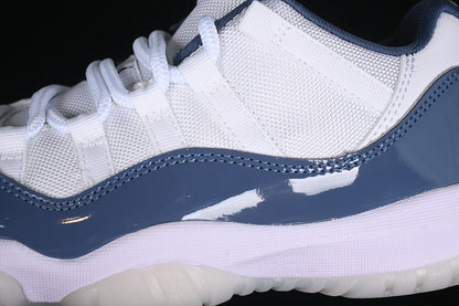 Nike Air Jordan 11 Low Midnight Navy White Sneakers