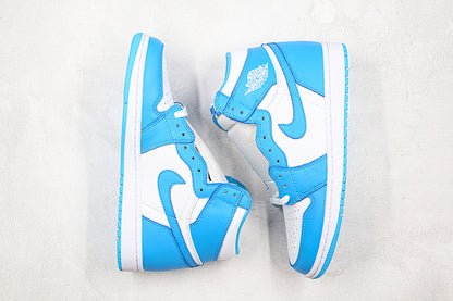 Nike Air Jordan 1 Retro High OG UNC 2015 Blue White Sneakers