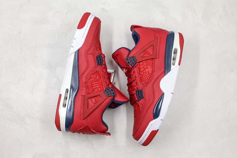Nike Air Jordan 4 Retro Red Sneakers
