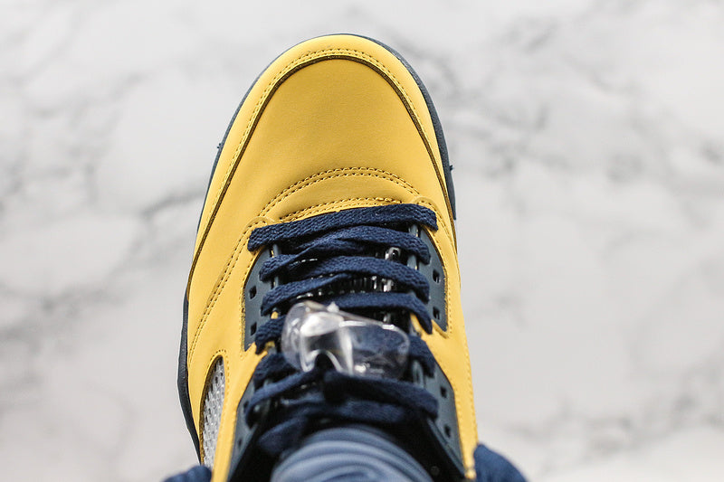 Nike Air Jordan 5 Retro Michigan Yellow 2019 Sneakers