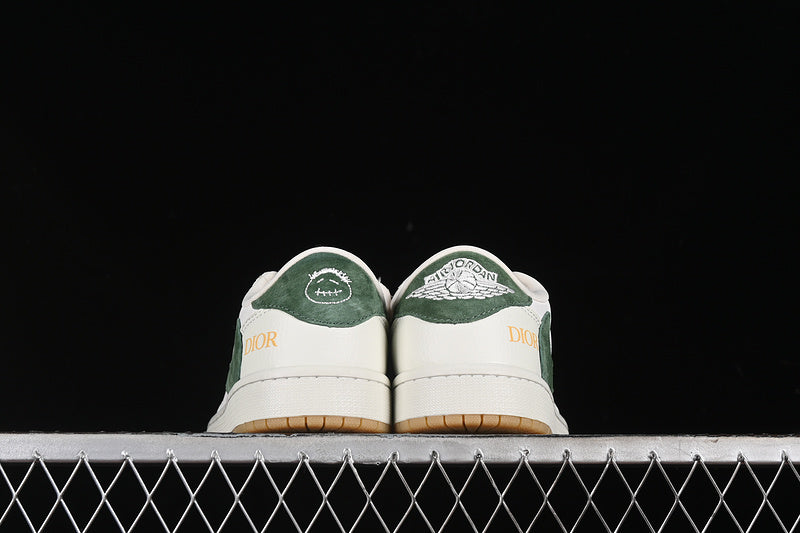 Nike Air Jordan 1 Low OG SP Travis Scott Fragment Design White Green Sneakers