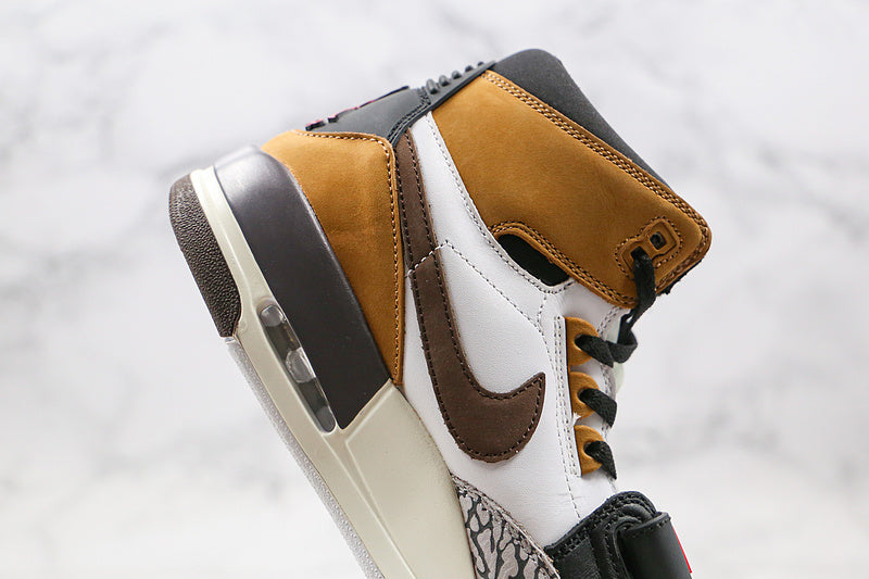 Nike Air Jordan Legacy 312 Rookie Of The Year White Brown Multicolor Sneakers