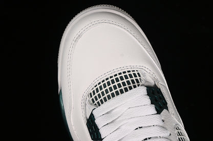 Nike Air Jordan 4 Retro Oxidized Green White Sneakers