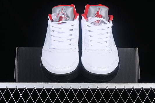 Nike Air Jordan 5 Low Gym Red Black White Sneakers