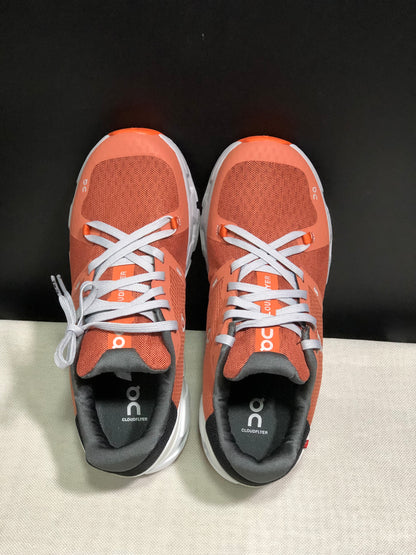 On Running Cloudflow 4 Shock-Absorbing And Wear-Resistant Running Shoes Ginger/White