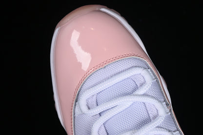 Nike Air Jordan 11 Low Legend Pin White Pink Sneakers
