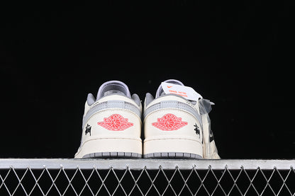 Nike Air Jordan 1 Low Off White Grey Sneakers