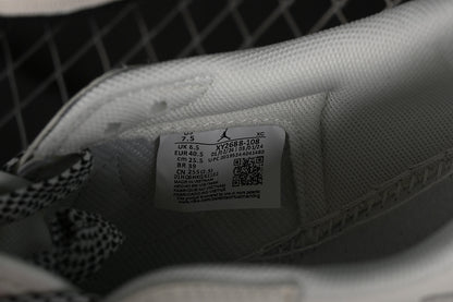 Nike Air Jordan 1 Low DIOR Travis Scott Fragment Design White Grey Black Sneakers