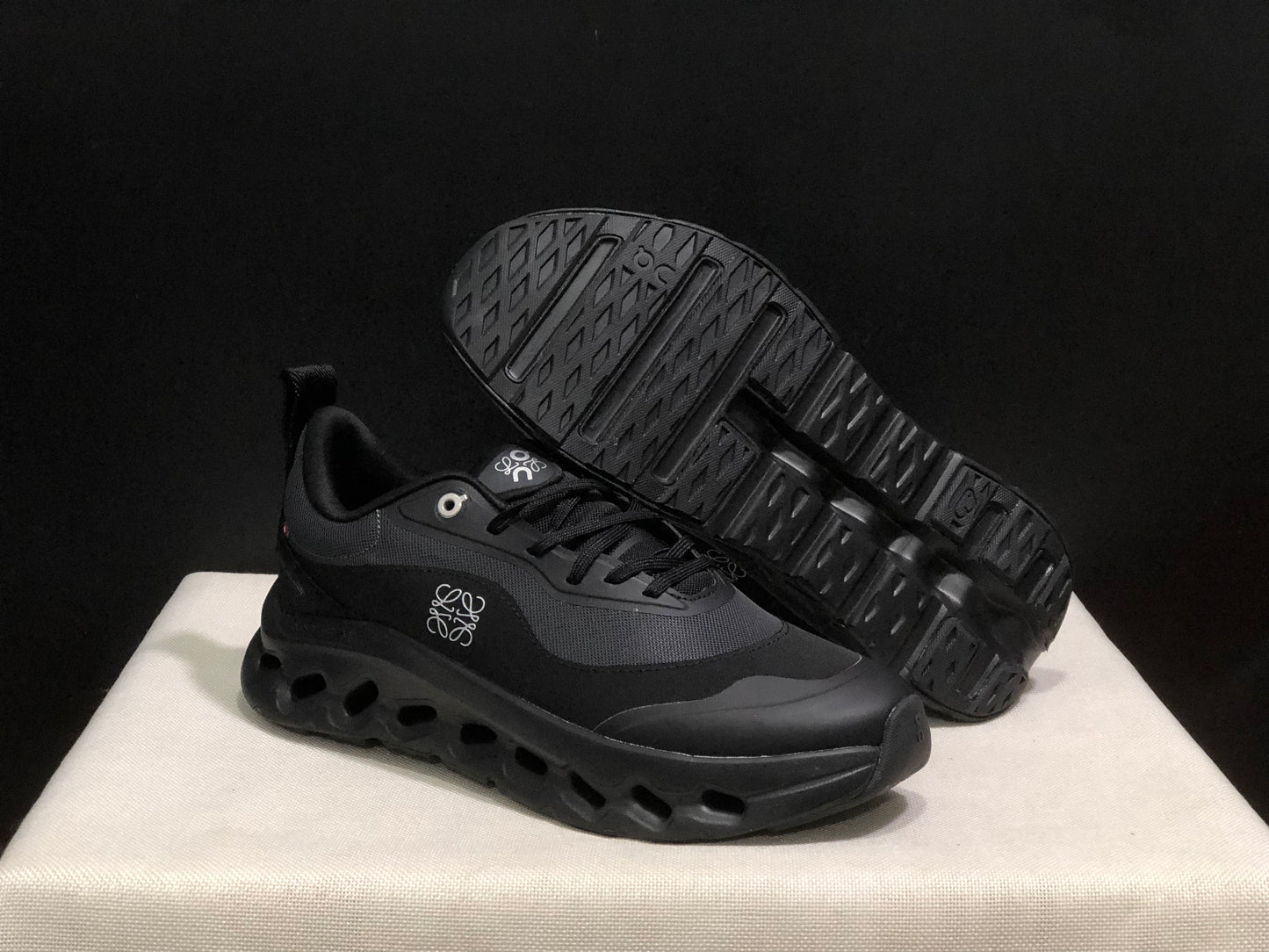 LOEWE x On Running Cloudtilt 2.0 Casual Sports Shoes All Black
