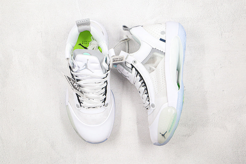 Nike Air Jordan 34 Low PF Pure Money White Sneakers