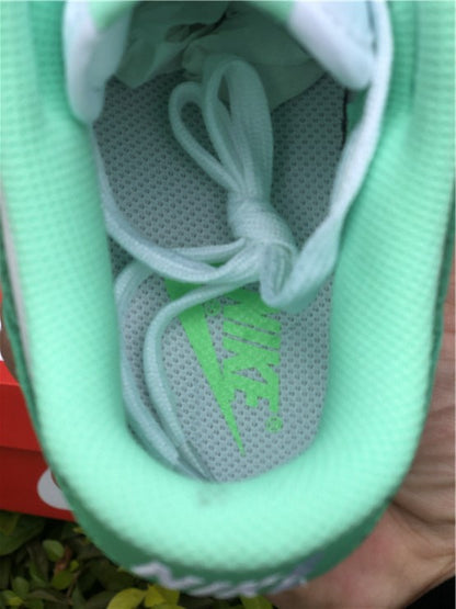 Nike Dunk Low Retro Green Glow White Sneakers