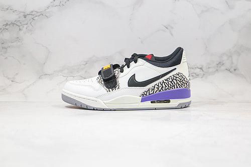 Nike Air Jordan Legacy 312 Low GS Lakers White Black Sneakers