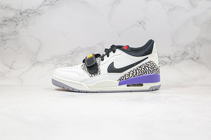 Nike Air Jordan Legacy 312 Low GS Lakers White Black Sneakers