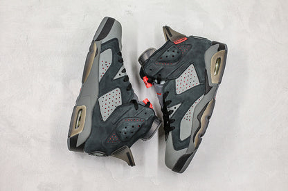 Nike Air Jordan 6 Retro Paris Saint-Germain Iron Grey Sneakers