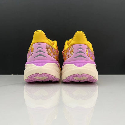 Hoka One One Clifton 8 Fashion Shoes Shock-absorbing Sneakers Yellow