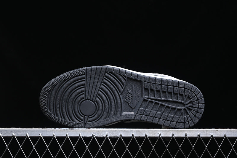 Nike Air Jordan 1 Low Grey Sole White Dark Grey Sneakers