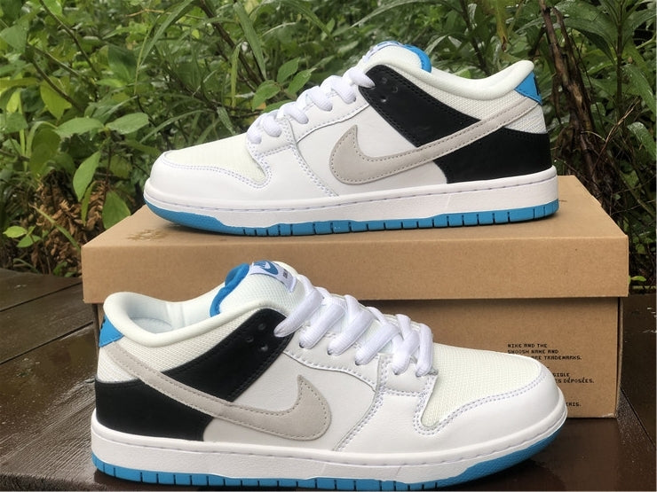Nike SB Dunk Low Pro Laser Blue White Sneakers