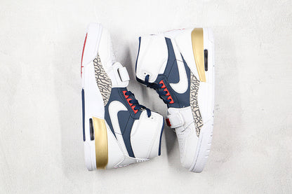 Nike Air Jordan Legacy 312 Dream Team Olympic White Navy Red Sneakers