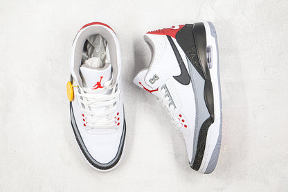 Nike Air Jordan 3 Retro Tinker NRG White Black-Fire Red Sneakers