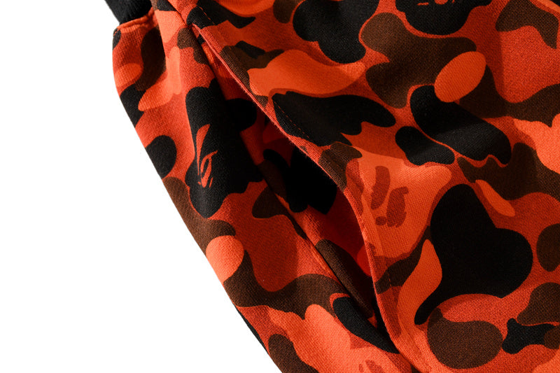 A Bathing Ape BAPE x XO Co-Branded Edition Camouflage Red Pants