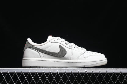 Travis Scott Fragment Design Nike Air Jordan 1 Low Supreme Balenciaga OG SP Medium Grey White Sneakers