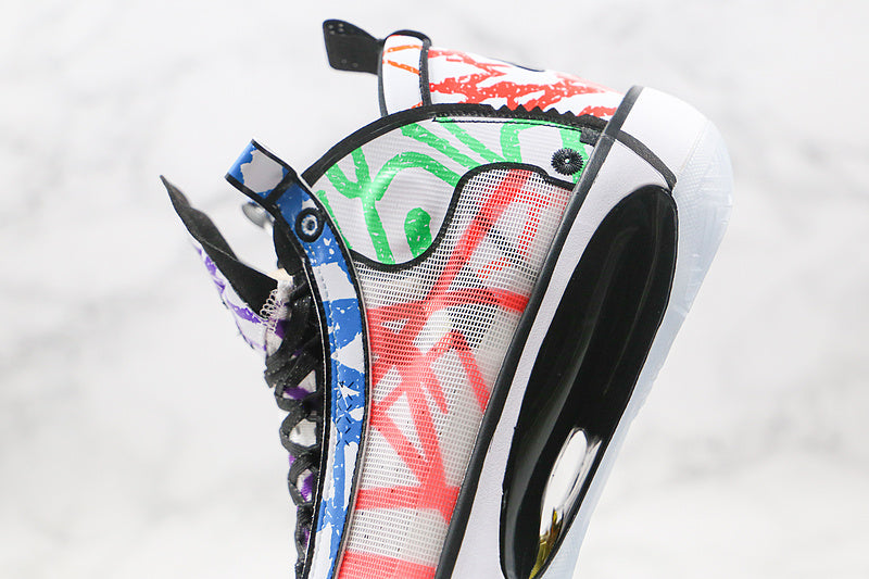 Nike Air Jordan XXXIV 34 Zion PE Noah White Multicolor Sneakers