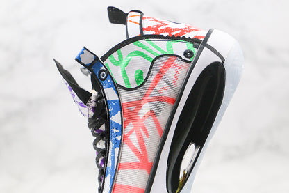 Nike Air Jordan XXXIV 34 Zion PE Noah White Multicolor Sneakers