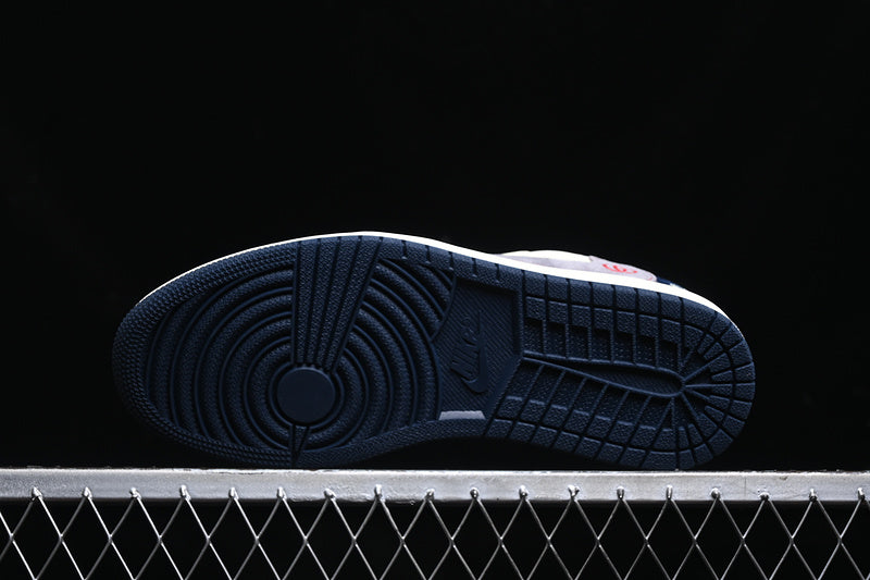 Travis Scott Fragment Design Nike Air Jordan 1 Low Gucci OG SP White Grey Red Blue Sneakers