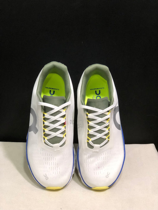 On Running Cloudmonster 2 Shock-Absorbing And Breathable Running Shoes White/Royal