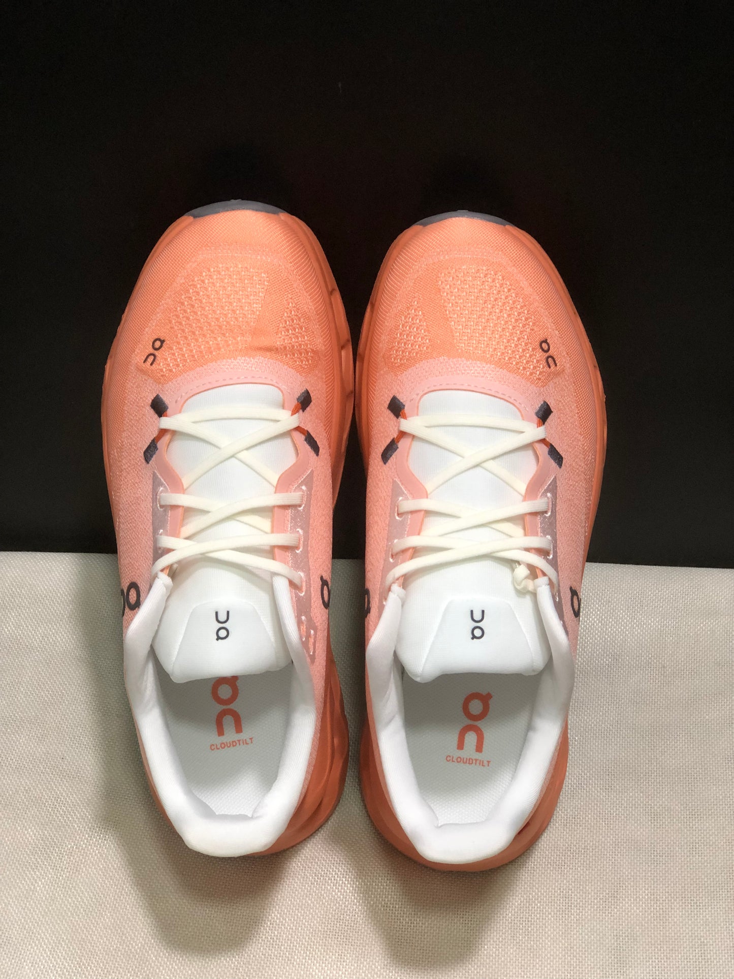 On Running Cloudtilt Durable Casual Life Shoes Bright Orange