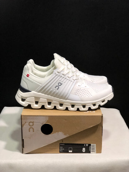 On Running Cloudswift Cushioning Running Shoes Ivory