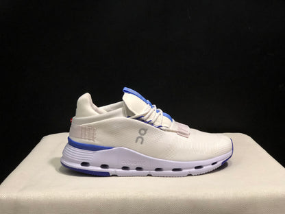 On Running Cloudnova Lightweight Sports Casual Shoes Undyed-White/Heather