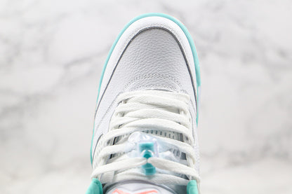Nike Air Jordan 5 Retro Light Aqua Light Green White Sneakers