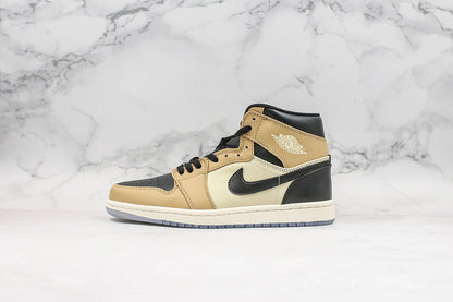 Nike Air Jordan 1 Retro High Black Mushroom Sneakers
