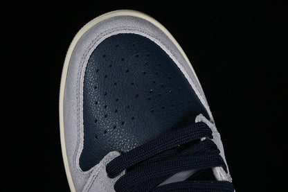 Nike Air Jordan 1 Low Phantom Coconut Milk Amber Brown Star Blue Sneakers