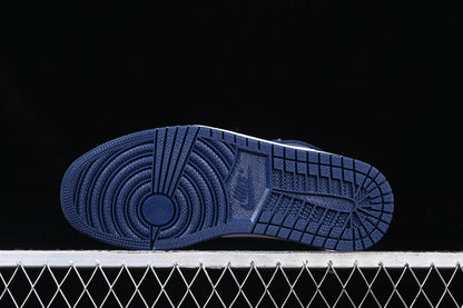 Nike Air Jordan 1 High OG Midnight Navy Black White Sneakers