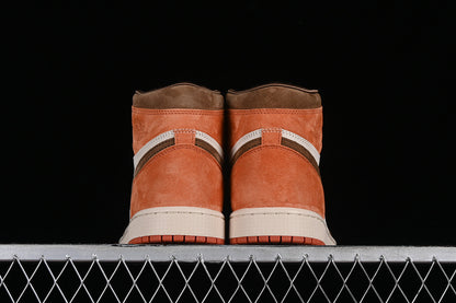 Nike Air Jordan 1 High Dusted Clay Burnt Sunrise Sneakers