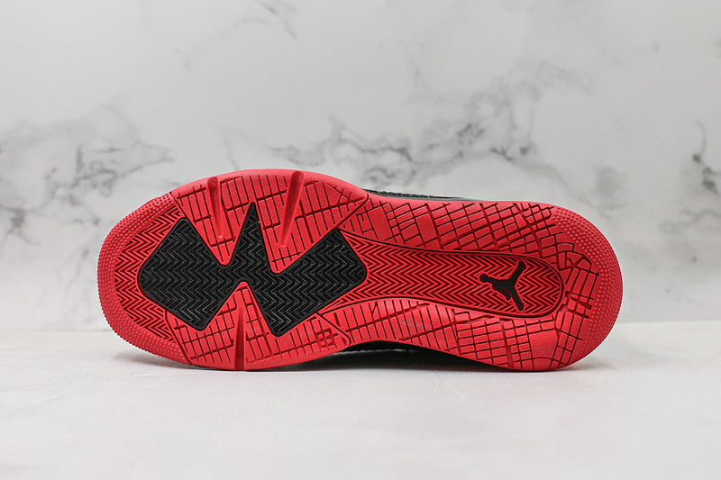 Nike Air Jordan Mars 270 Patent Bred Red Black Sneakers